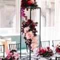 Signature Style Solid Rod Tower Centerpiece Stand 36" x 10"x 10". 