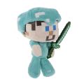 NYT Minecraft Diamond Steve Plush Stuffed Toy Best Gift For Child And Collectors. 