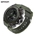 New SANDA 739 Sports Men's Watches Top Brand Luxury Quartz Watch Men Waterproof S Shock Clock relogio masculino. 