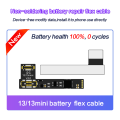 i2C Non-Soldering Battery Repair FPC Flex For iPhone 15 14 13 12 11 Pro Max i2c I6S BR-13 KC01 KC02S KC03 Tag On Cable Replace. 