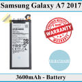Samsung Galaxy A7 2017 Battery EB-BA720ABE Replacement Premium Quality 3600mAh For Samsung Galaxy A7 2017. 