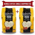 Jenan White Oats 100% Wholegrain Quick Cooking 500gm Pouch Pack of 2. 