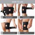 Dynamic Duo 2-Pack Knee Adjustable Sports Training Braces for Ultimate Performance and Protection. 