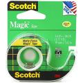 3M - Scotch tape - Magic Tape with Dispenser - photo safe - made in USA - matte finish - 19mm x 7.62m - single pc. 