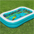 Bestway 54177 3D Undersea Adventure Pool 8'7" x 69" x 20"/2.62m x 1.75m x 51cm. 
