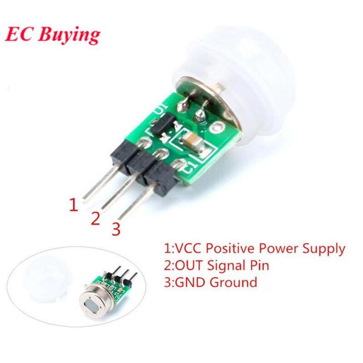 Mini IR Pyroelectric Infrared PIR Motion Human Sensor Automatic Detector Module AM312 Sensor DC 2.7 to 12V