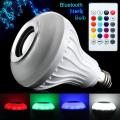 LED Wireless Light Bulb Speaker, RGB Smart Music Bulb. 