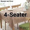 4 Seater 6 Or 8 Seater Emboss Dining Table Cover Protector. 