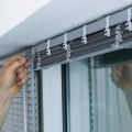 Snap-on Blind Clips Easy Install Plastic Valance Clips for Blinds Hidden Design Replacement Clips for Window Blind Valance Ideal for Living Room Bedroom Office Southeast Asian Buyers Window Blind. 