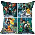 New Slugterra Anime Pillow Cover Bedroom Home Office Decorative Pillowcase Square Zipper Pillow Cases Satin Soft No Fade. 