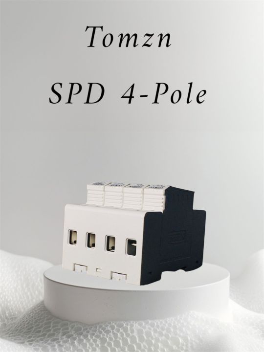 TOMZN%20AC%20SPD%20Din%20rail%204P%20420V%2040KA%20House%20Lightning%20Surge%20Protector%20Protect%20Protective%20Low-voltage%20Arrester%20Device%20-%20Image%204