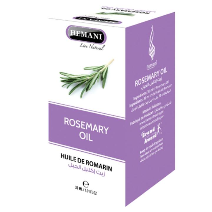 𝗛𝗘𝗠𝗔𝗡𝗜 𝗟𝗜𝗩𝗘 𝗡𝗔𝗧𝗨𝗥𝗔𝗟 - ROSEMARY OIL 30ML