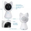 Hightech 1080P Cat kitty Camera 2MP Wireless IP Camera P2P Security Surveillance Night Vision IR Home Security Robot Baby Monitor. 