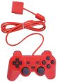 PlayStation 2 Dualshock Controller  PS2 - Playstation 2  red. 