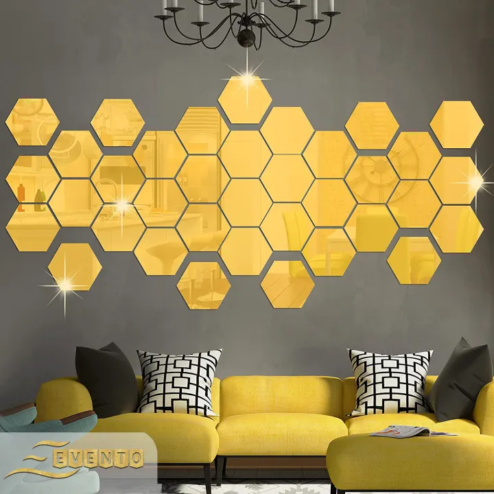 EVENTO%20Acrylic%20Mirror%20Hexagon%20%7C%203D%20Acrylic%20Wall%20Decoration%20Items%20for%20Home%20Decore%20and%20Living%20Room%20%7C%20Room%20Decoration%20Items%20for%20Wall%20Decor%20Ideas%20%7C%20Mirror%20Sticker%20for%20Bedrooms%20and%20Offices%20and%20for%20Gift%20Items%20%7C%20Silver%20Golden%20Black%20Hexagon%20Wall%20Stickers%20&%20Decals%20-%20Image%203