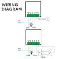 Breaker Bluetooth Switch Wireless Remote Control Switch for Home,1/2 Way 16A. 