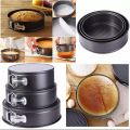 Cake mold Round Shape cake baking pan Cake Pan Set Circle Easy to use Baking try Tool. 