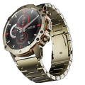 Zero® Revoltt Smart Watch | Ultra Big Screen of 1.43” IPS Display, Bluetooth Calling, Advanced Health Sensors | FREE Stainless Steel Strap, Waterproof IP67 | High Quality, Best Price Smartwatch for Men and Women, iPhone & Android Users. 