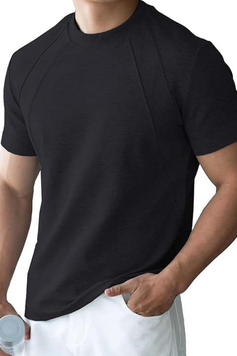 London Bridge - Roboc Spandexdry T-Shirts for Men - Black