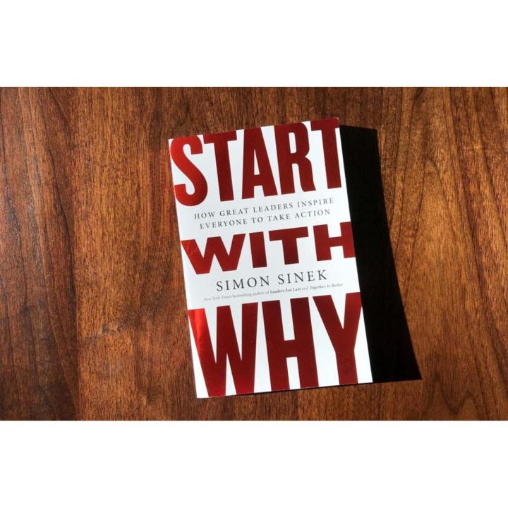 Start With Why Book by Simon Sinek English Novel - KS