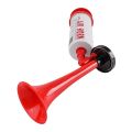 Handheld Air Horn, Aluminum+ABS Portable Handheld Air Pump Horn, Loud Noise Maker Safety Horn for Sporting Events. 
