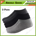 Ankle socks for men Suitablefor all types of footwear and occasions (3 Pack). 