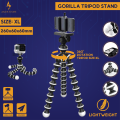 Gorilla Tripod Stand, Octopus Flexible Tripod Stand For Mobile And Cameras, Portable and Adjustable Octopus Tripod By Anzik Store. 