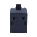 BRADOO-3PIN Terminals Refrigerator PTC Starter Relay 12 Ohm Resistance. 