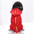 Pet Cat Clothes Puppy Dog Cat Funny Dinosaur Costume Winter Warm Plush Cat Coat Fleece Hoodies Sweater Small Dog Kitten Clothing. 