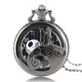 Christmas Pocket Watch Jack Skellington Tim Burton Movie Kid Pendant. 