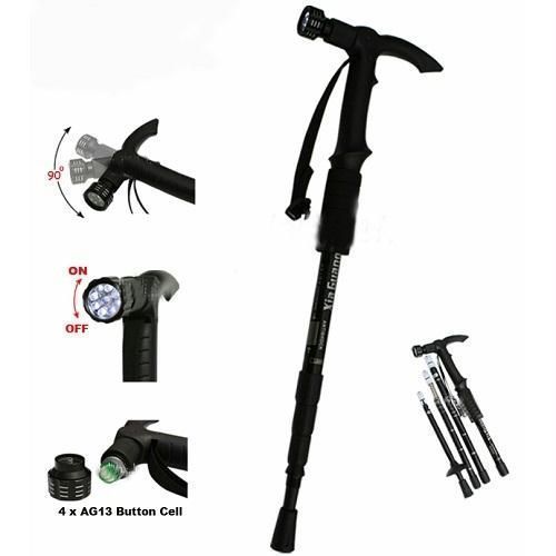 Aluminium%20Adjustable%204-Step%20Anti-Shock%20Telescopic%20Hiking%20Walking%20Stick%20With%20Led%20Flashlights%20(Black)%20-%20Image%203