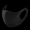 Unisex Reusable 3D Shape Soft Fashion Cotton Spandex Plain Anti Dust Comfortable Face Covering Washable Black Mouth Cover. 