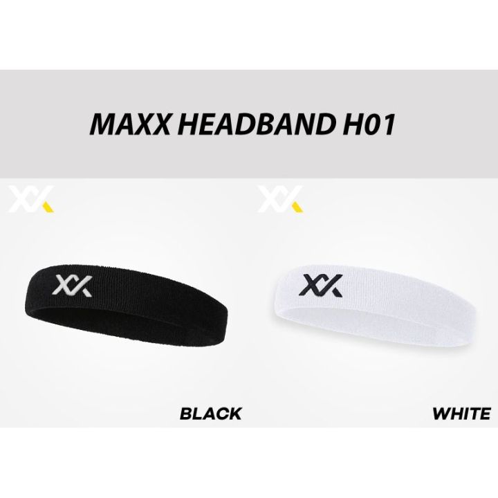 MAXX Headband H01  -  Performance HEADBAND Unisex Best For Badminton & Gym All sports (1 piece)