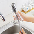 1Pcs Soft Rubber Cup Brush Kitchen Cleaning Tools Long Handle Drink Wineglass Bottle Glass Cup Washing kitchen cleaning tools. 