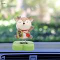 Bobbleheads Cute Car Dashboard Bobble Head Decoration, Animal Resin Ornament Shaking Head Toys for Car Vehicle Automobile Decor. 