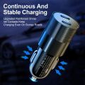 Car Charger For Cigarette Lighter PD Type C Fast Charging 5V3A Dual USB Mobile Phone Power Adapter For Iphone 13 Pro Max Samsung. 