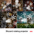 Christmas Snow Light Xmas LED Outdoor Waterproof Snowflake Laser Lamp Projector Lamp Party. 