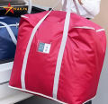High Quality Parachute Super Large Capacity Storage Bag For Clothes Blankets Closet Organizer Moving Tote Bag Zipper Durable Handbag Luggage Pack Size 23 x 19 x 23 Inches. 