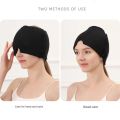 Men Women Head Massager Cap Gel Hot Cold Therapy Headache Migraine Relief Cap Stress Pressure Pain Relief Massage Hat. 