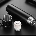 Stainless Steel Insulated Keep Cool Thermos Cup Bottle Vacuum Flasks Double Wall Travel with Handle Lid - Multi. 