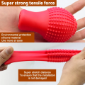 1Pc Car Auto Round Silicone Gear Shift Case Protector Bump Stick Knob Cover Manual Automatic Non Slip Lever Shifter Knobs. 