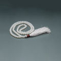 White Agate/Aqeeq Stone 100 Beads 8mm Tasbih Prayer Beads / Zikr Tasbeeh. 