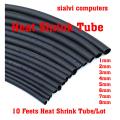 10 Feets Heat Shrink Tube 1mm To 8mm Heat Shrink Sleeving Tube Heat Shrink Tubing Shrinkable Wrap Sleeve Kit top Electronic Multiple Sizes to Choose from. 