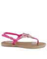 Maya Traders Pink Imported Italian Design Fancy Women's Stylish Flat Sandals - Comfortable Party & Casual Wear - S3. 