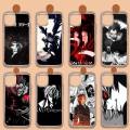 death note anime manga Phone Case Transparent soft For iphone 11 13 12 14 x xs xr pro max mini. 