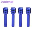 Car Door Handle Premium Alloy Car Door Lock Knobs Stylish Interior Door Latches for Enhanced Automotive Decor Set of 4 Pins -deformed Design Car Door Latch. 
