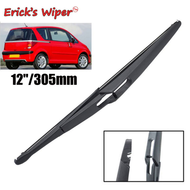 Erick's Wiper 12" Rear Wiper Blade For Peugeot 1007 2005 - 2011 Windshield Windscreen Clean Tailgate Window Car Rain Brush