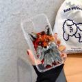 fox animal cute Phone Case Transparent soft For iphone 11 13 12 14 x xs xr pro max mini plus. 