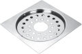 Floor drain waste jaali jali stainless steel 6x6 center hole for  bathroom kitchen. 
