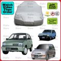 Suzuki Mehran - FX - Daihatsu Coure ALPHA Car Cover - Silver Grey Parachute Quality Long Life Dust Proof Anti Scrtch UV Resistant Car Top Cover Suzuki Mehran - FX - Daihatsu Coure. 
